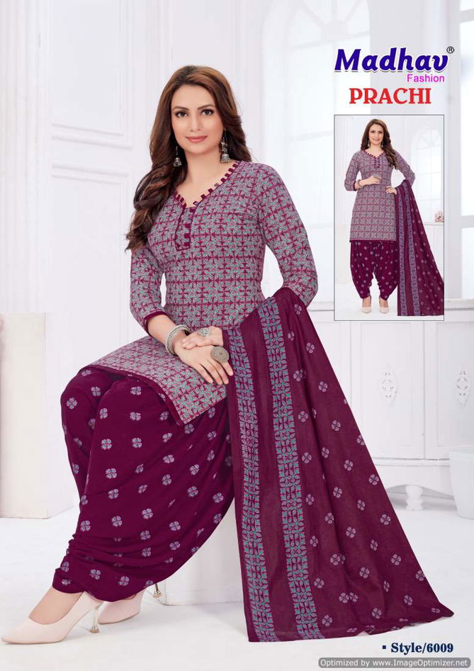 Prachi Vol 6 By Madhav Printed Cotton Dress Material Wholesalers In Delhi
